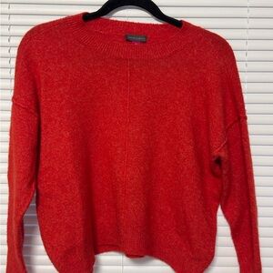 Vince Camuto Vibrant Red Crew Neck Sweater